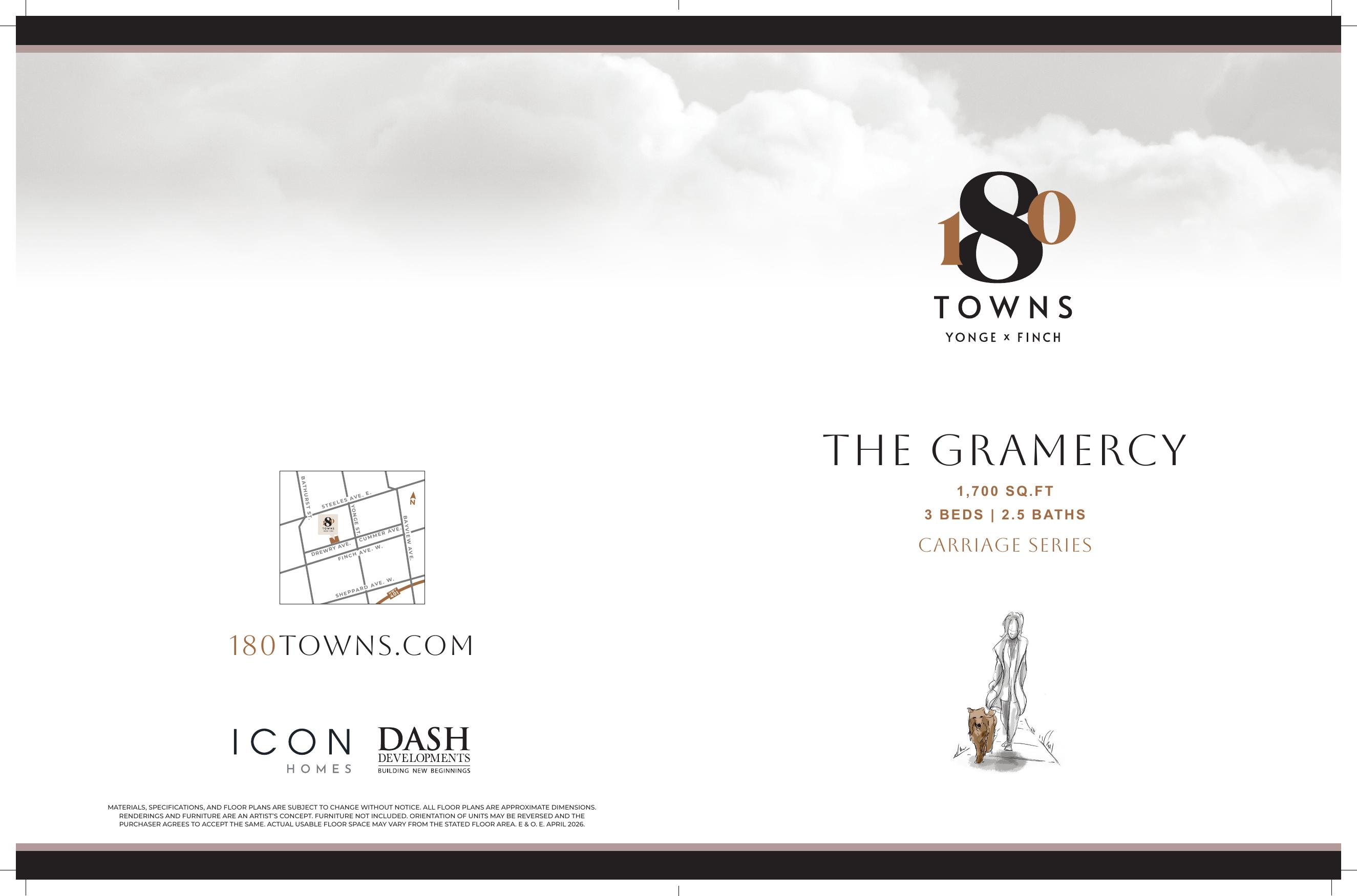180 Towns - Carriage Series Floorplans page 1