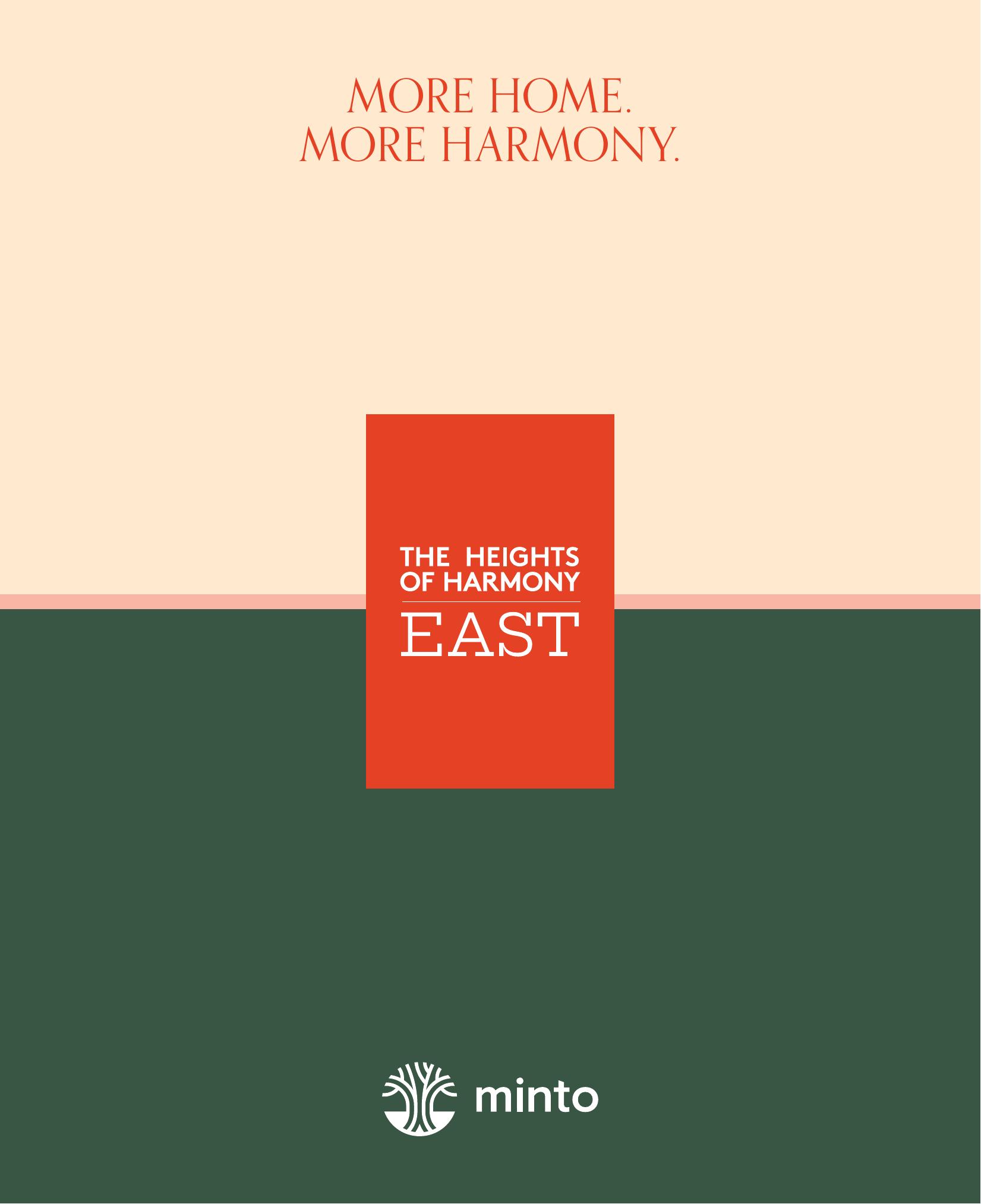 Heights of Harmony East - Community Brochure page 1