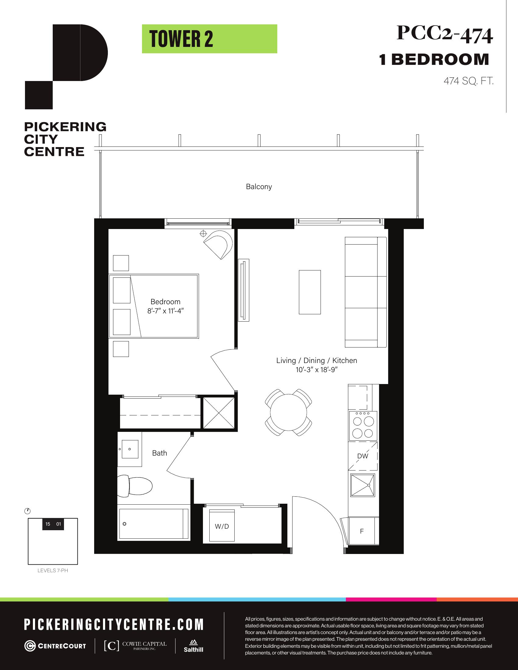 PCC Tower 2 Typical Floorplans (Floor 7 to PH) page 1